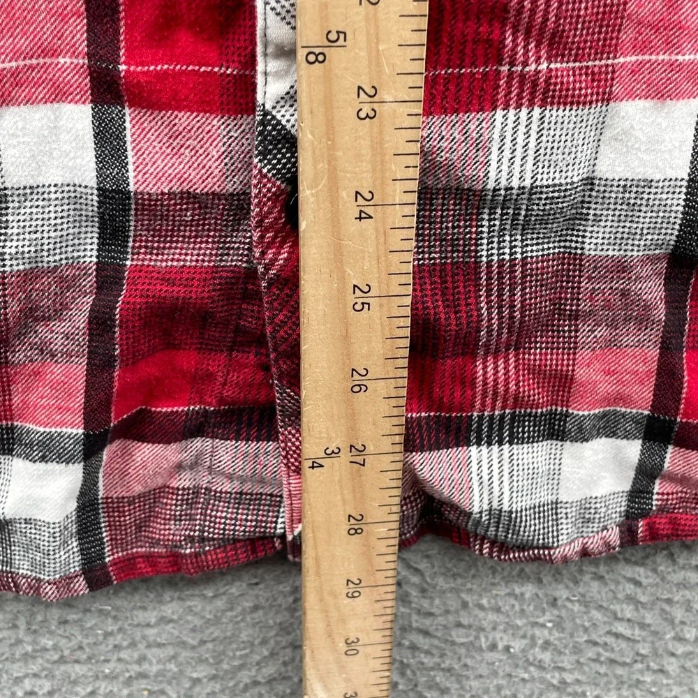 VTG O'Neill Flannel Shirt Men's Large Red Skate Surf Workwear Gorpcore Y2k Cabin